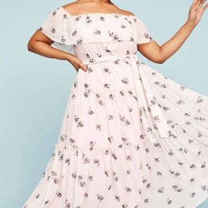 Layered Floral Dress